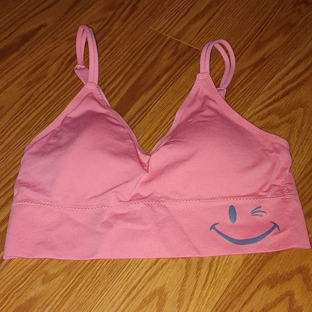 Joe Boxer pinkish peach sports Bra Sz 1X NWOT